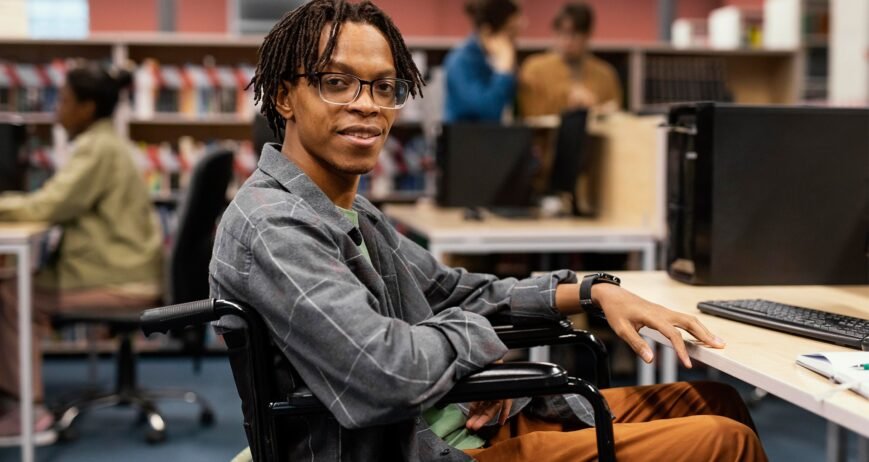 Opening pathways to meaningful employment and career development through modern assistive technology.